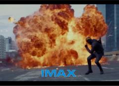 IMAX commercial, Car explosion on bridge, Pyrotechnics, Cape Town