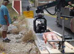 Custom made pebbles and sliding rig. SFX Fabrication and Effects, Cape Town