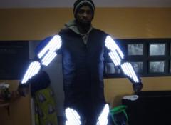 Fabricated light suits. Special Effects Cape Town 