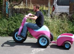 Adult tricycles for TV commercial, Fabrication, Cape Town