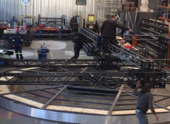 Human crane claw rig in action, Gameshow, SFX, Cape Town