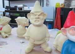 Plastic casts of IKEA gnomes. Fabrication Cape Town