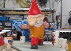 Painting of IKEA gnomes, Fabrication and Special Effects, Cape Town