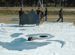 Snow Hole, Fabricated Ice sheets and snow, Special Effects Cape Town