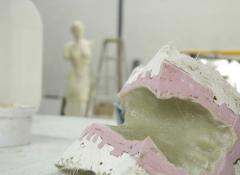 The making of Venis Di Milo and Poseidon, life size replicas. Sculpture and Fabrication, Cape Town