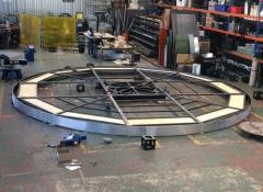 Gameshow 9m turntable, Fabrication, SFX, Cape Town