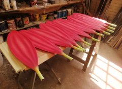 Big Flower, Fabrication, Cape Town