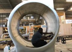 MRI Machine WIP, Fabrication, Cape Town