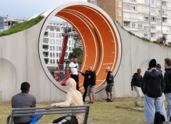 Human Hamsterwheel, Fabrication, Cape Town