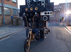 Speaker Stack, Fabrication, Cape Town