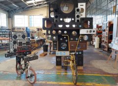 Speaker Stack WIP, Fabrication, Cape Town