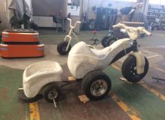 Adult tricycles for TV commercial, Fabrication, Cape Town