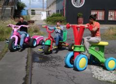 Adult tricycles for TV commercial, Fabrication, Cape Town