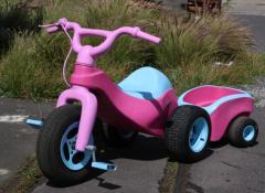 Adult tricycles for TV commercial, Fabrication, Cape Town