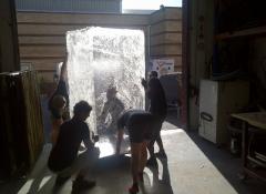 Giant Ice blocks, Fabrication special effects Ice. Cape Town