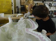 The making of Venis Di Milo and Poseidon, life size replicas. Sculpture and Fabrication, Cape Town