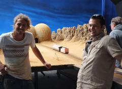 Model train and landscape for Eis commercial. Special Effects Model making Cape Town