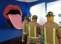 Large scale Tongue and lips, Fabrication Cape Town