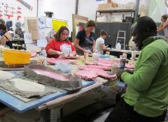 The making of a Giant Headless chicken, Fabrication Cape Town