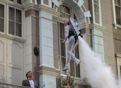 Fabricated Jetpack with Co2 smoke rig. SFX Fabrication and smoke South Africa