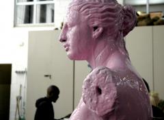 The making of Venis Di Milo and Poseidon, life size replicas. Sculpture and Fabrication, Cape Town