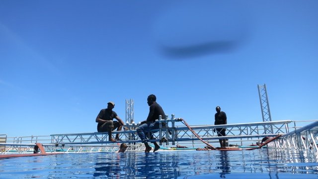 Waves and Sea simulation rig, Special Effects water, Cape Town